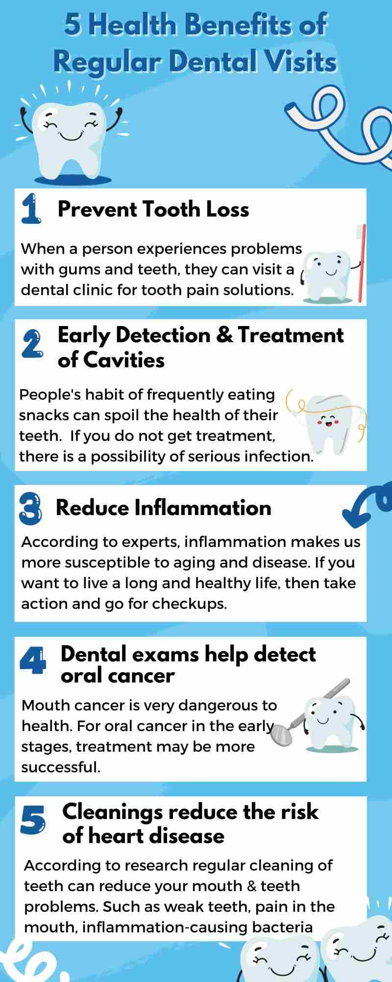 5 Health Benefits of regular visits to the Dentist in Thane