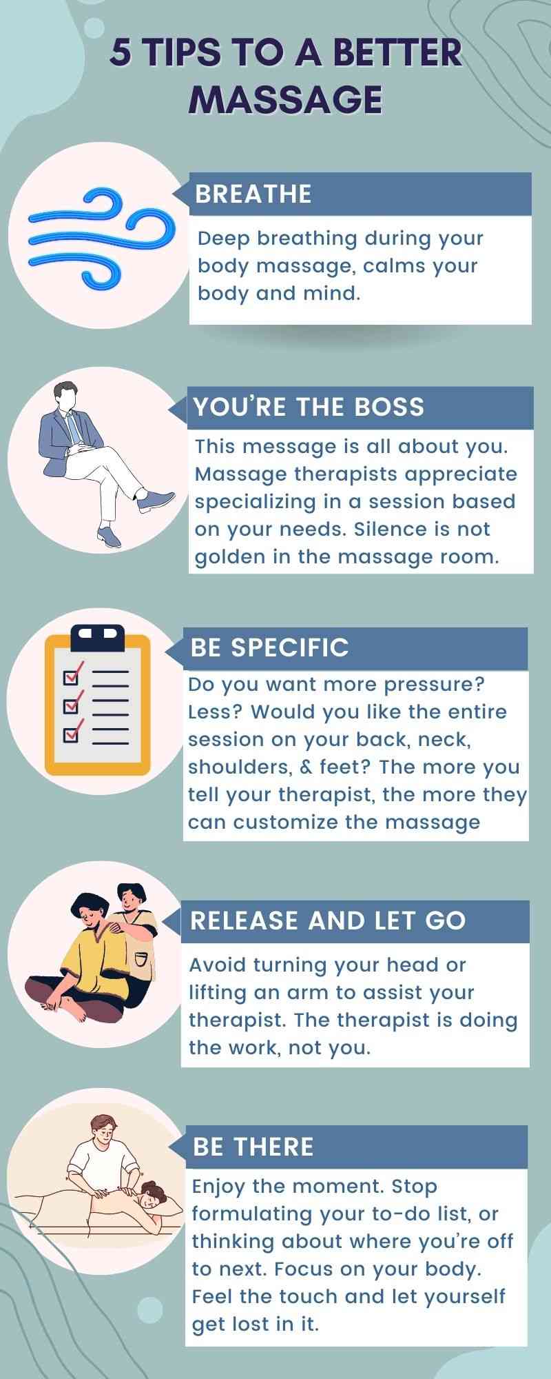 5 Tips to a Better Massage