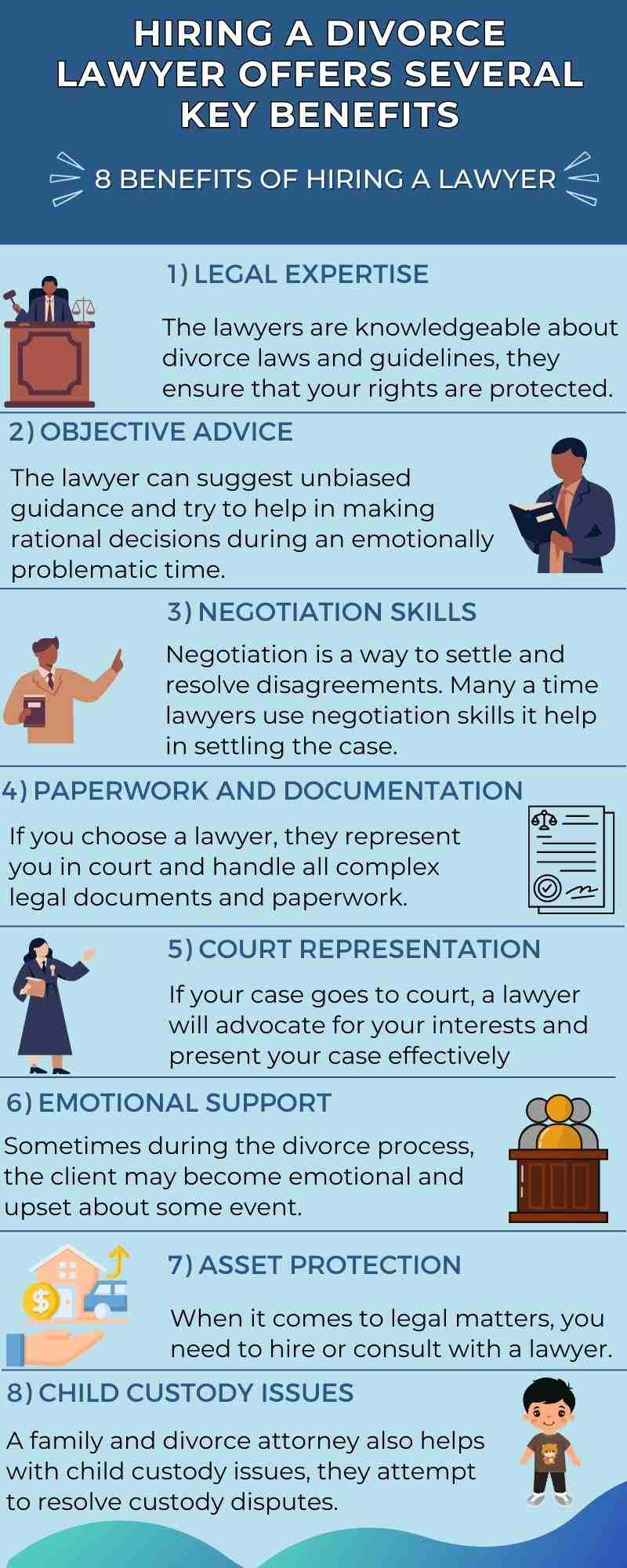 Benefits of Hiring a Divorce Lawyer