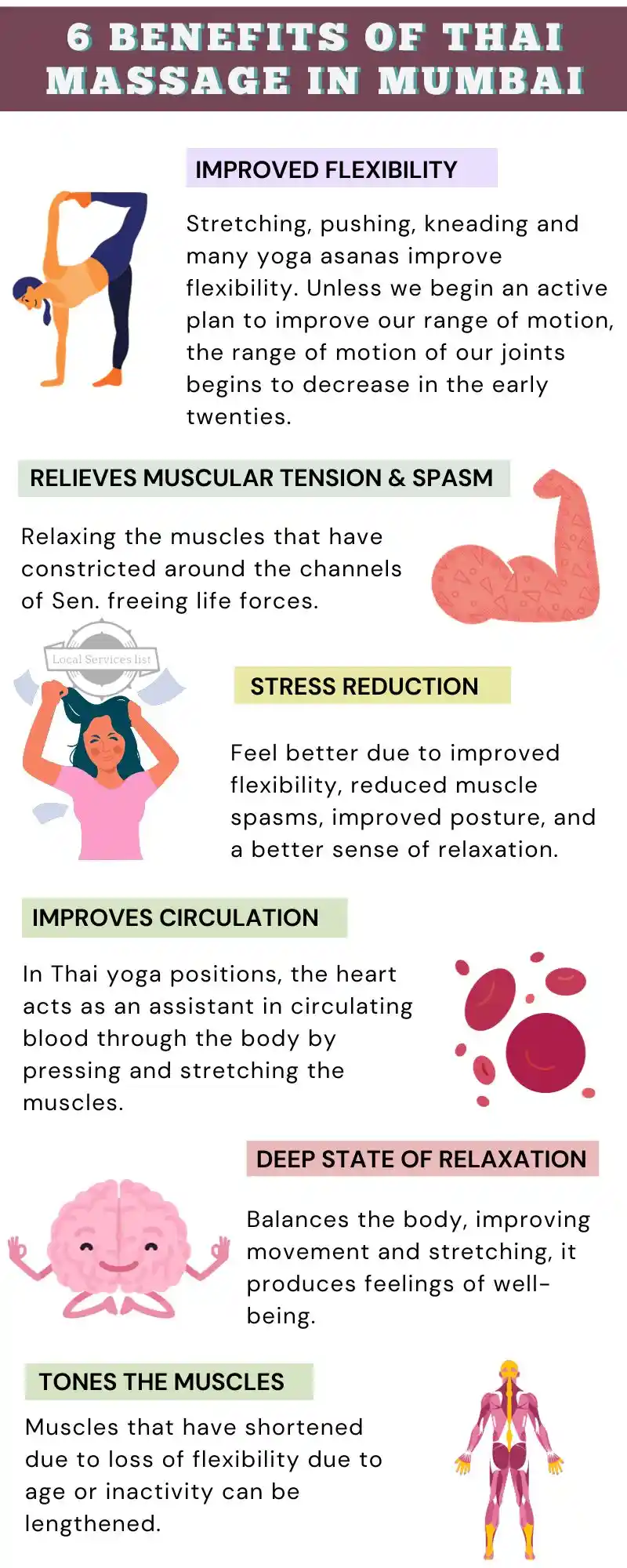 6 Benefits of Thai Massage