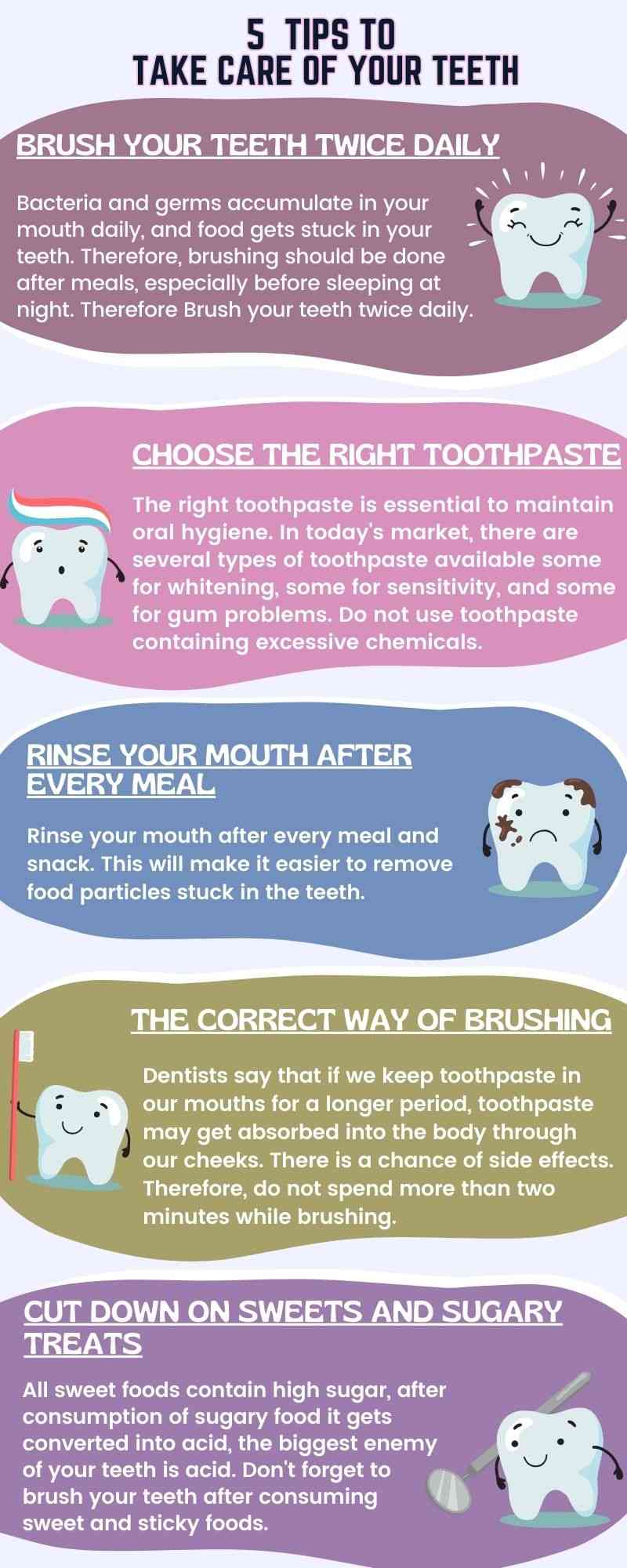 5 Easy Tips To Take Care Of Your Teeth