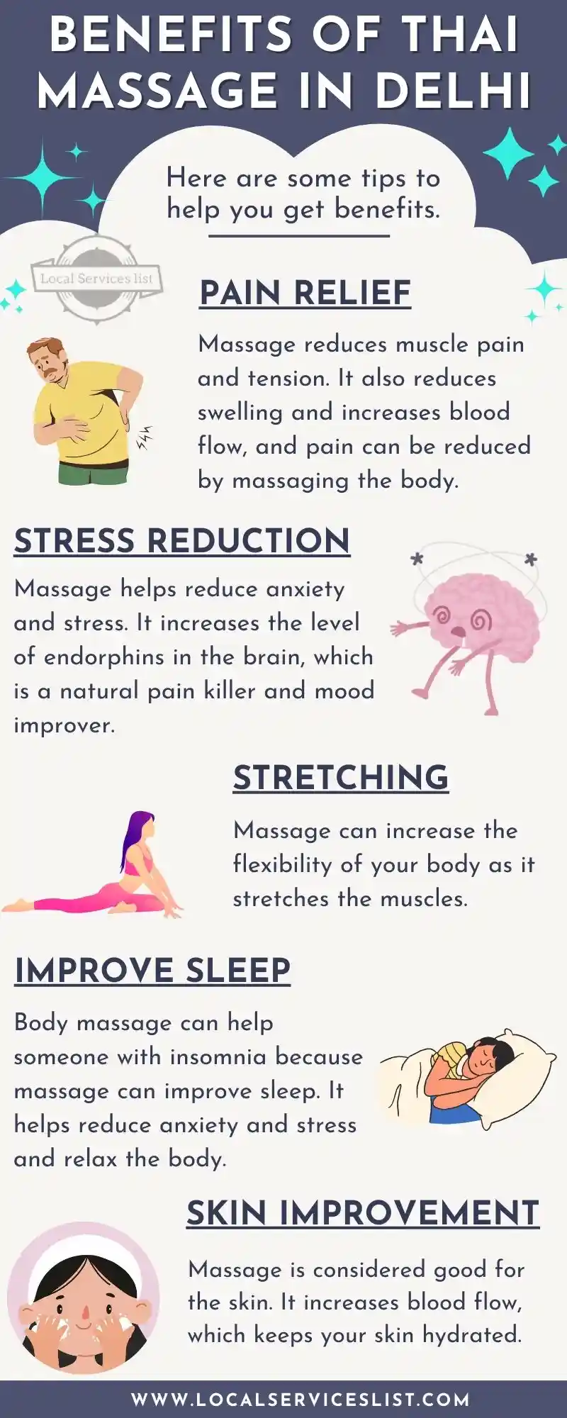 Top 5 Benefits of Thai Massage in Delhi