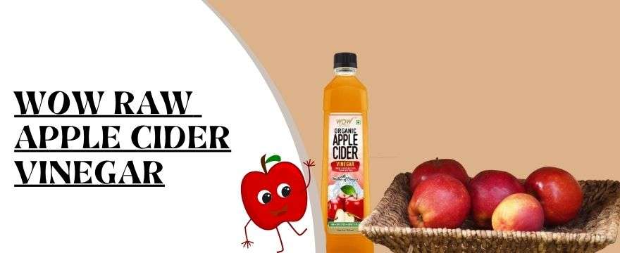 WOW Raw Apple Cider Vinegar