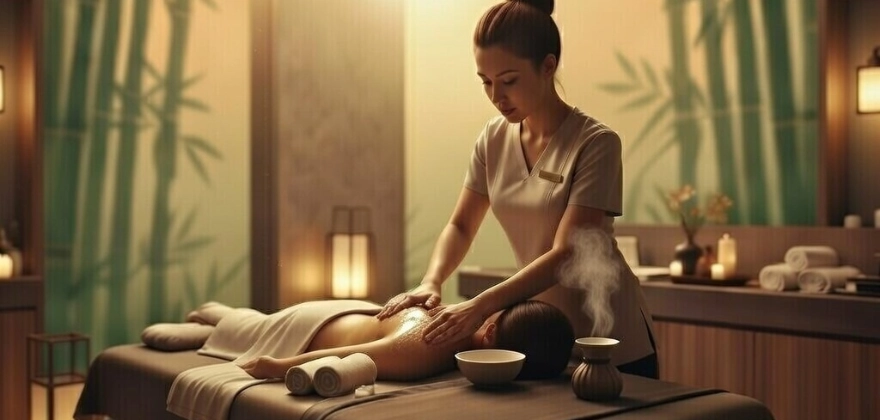 Steps in a Spa Nuru Massage